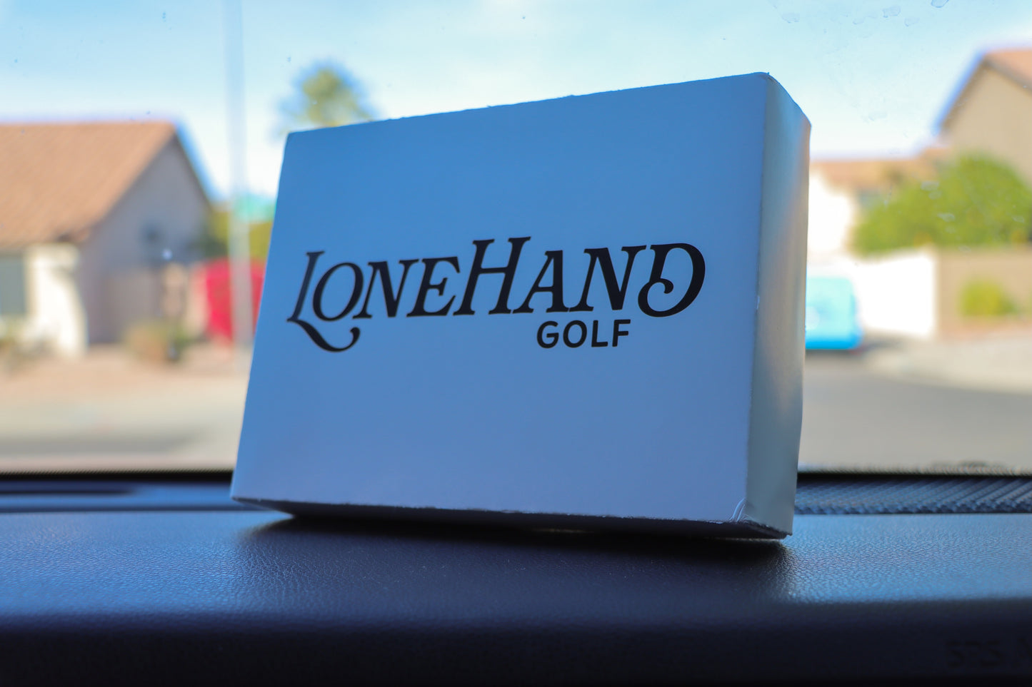 Lone Hand Golf Balls Box