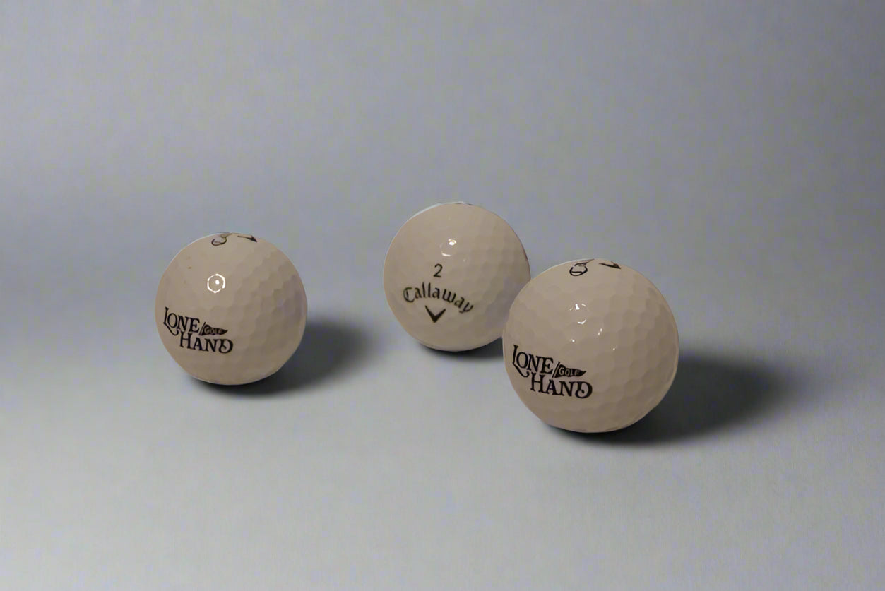 Lone Hand Golf Balls Sleeve