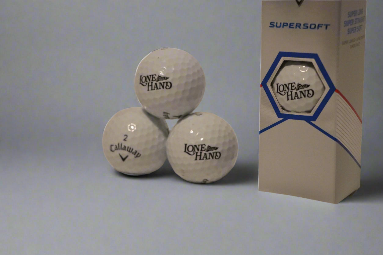 Lone Hand Golf Balls Sleeve