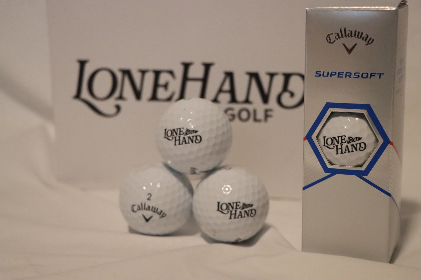 Lone Hand Golf Balls Box