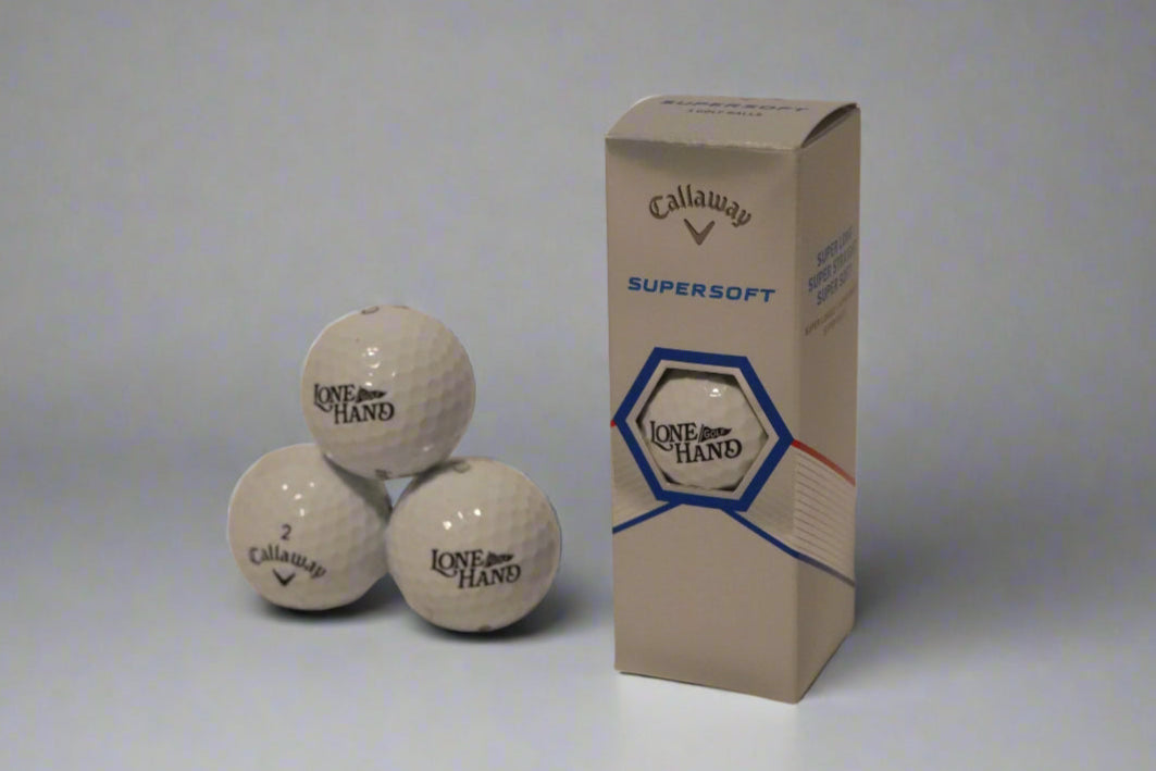 Lone Hand Golf Balls Sleeve