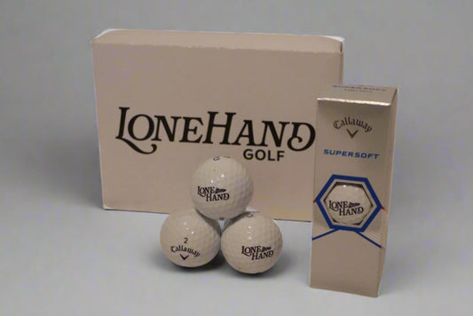 Lone Hand Golf Balls Box